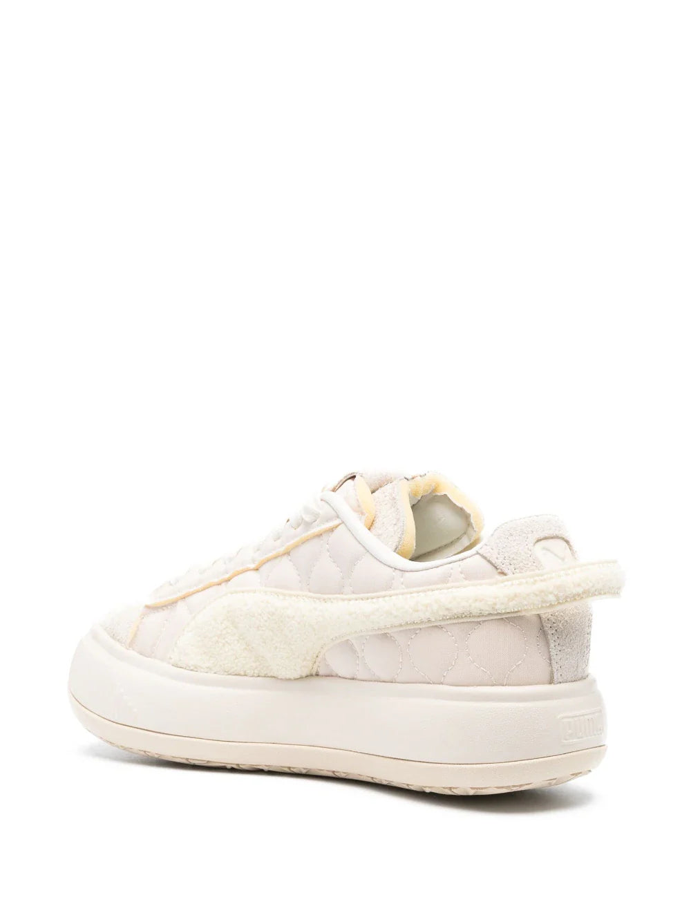 PUMA FLEECE-TEXTURE PANELLED SNEAKERS
