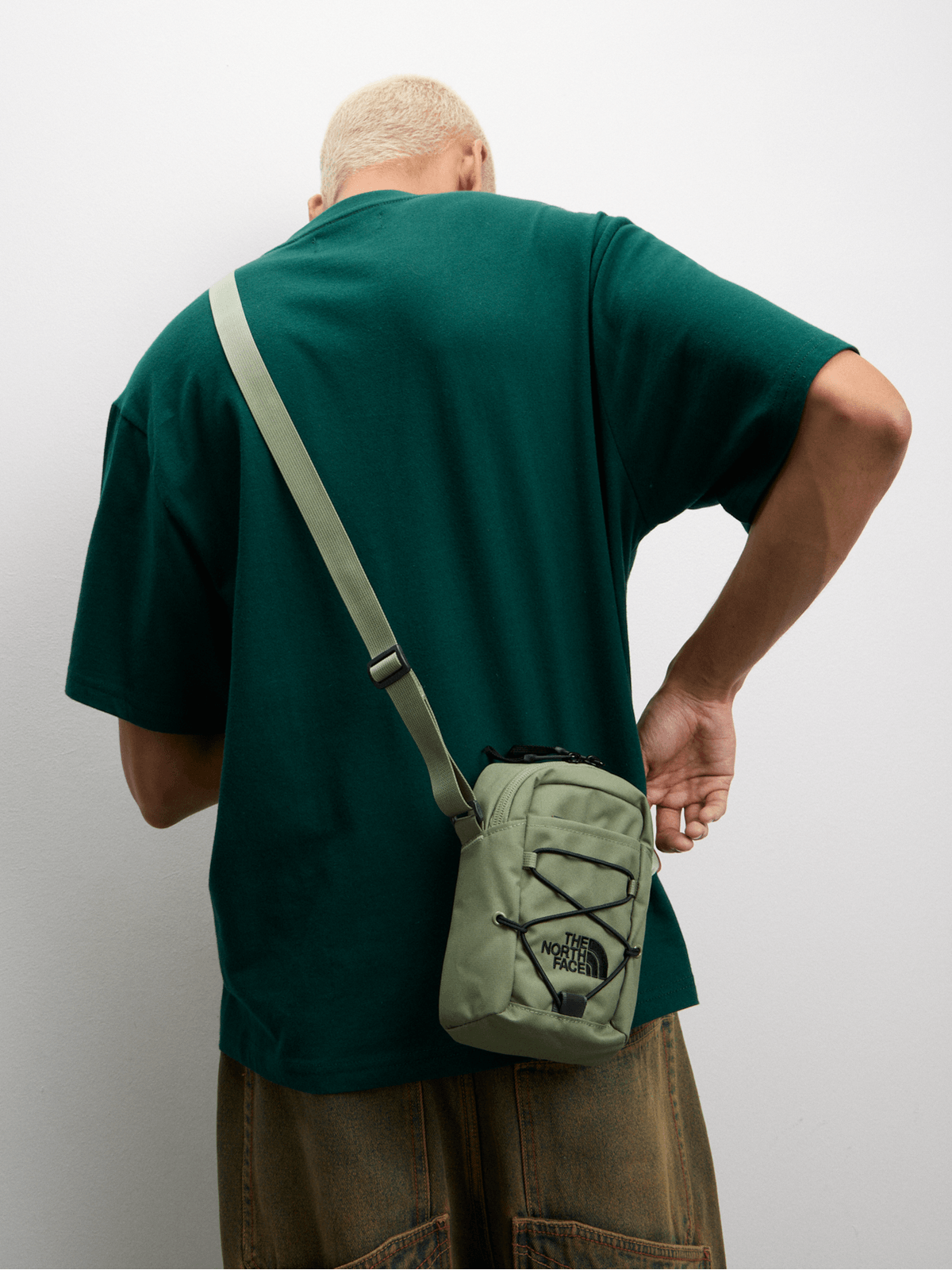 The North Face Unisex Jester Crossbody Green Bag