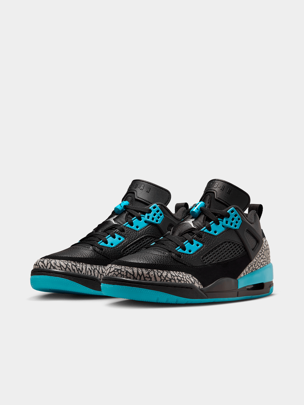 Jordan Men's Spizike Low Black/Blue Sneaker