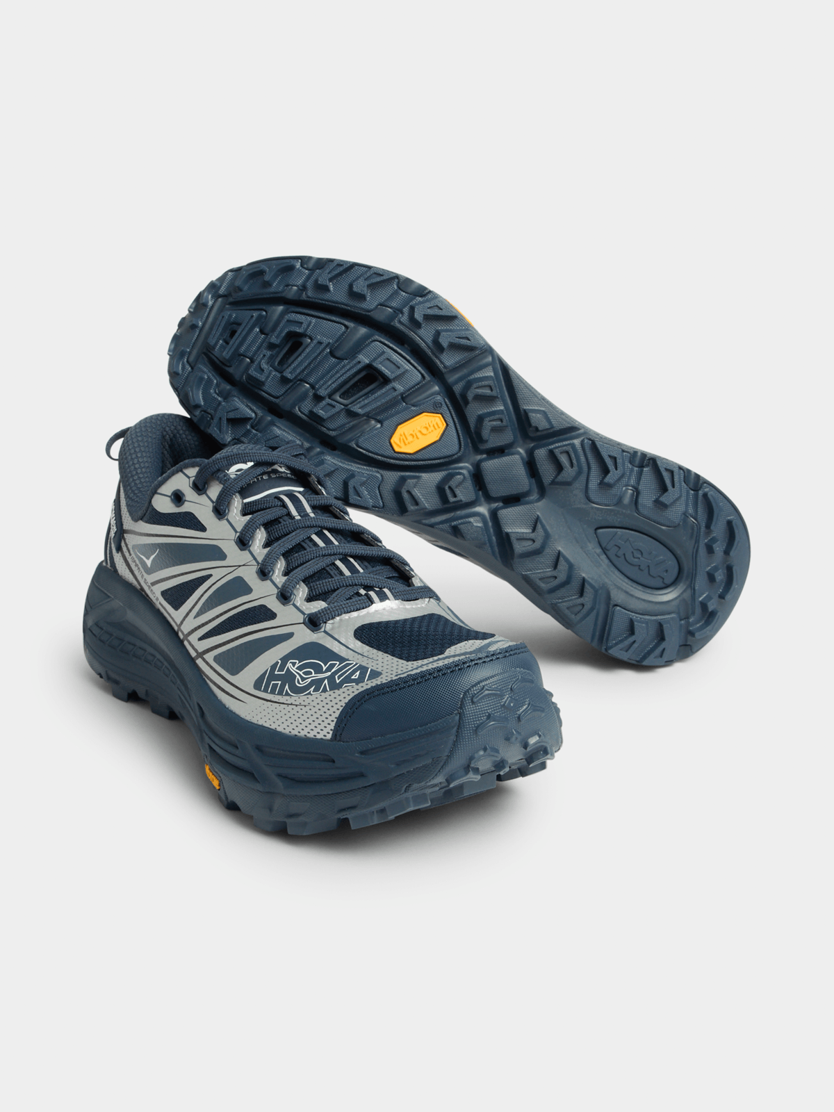 Hoka Men's Mafate Speed 2 Navy/Silver Sneaker