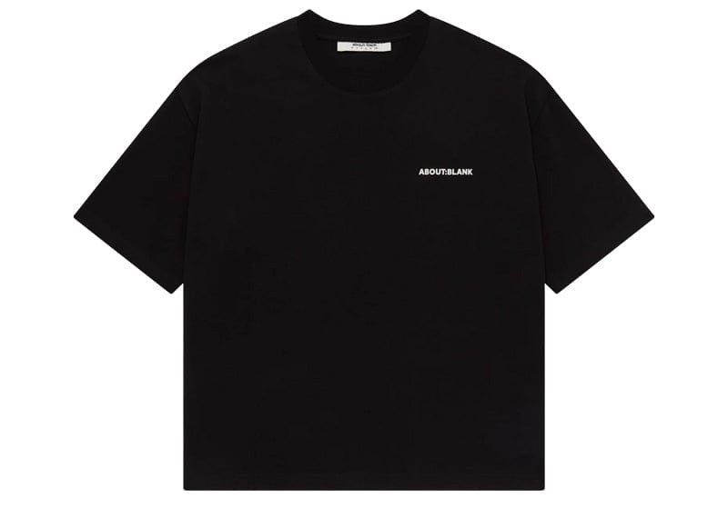 about:blank Creative Studio T-shirt Black