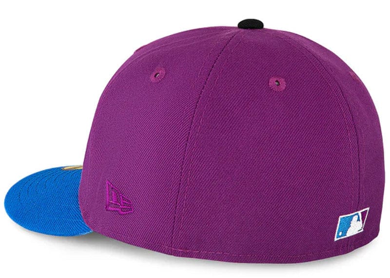 New Era New York Yankees Purple and Blue Fitted Hat 7 3/8