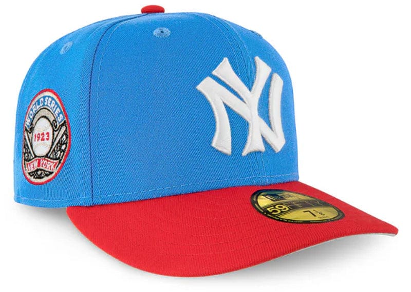 New Era New York Yankees Varsity Blue And Red 1923 World Series Fitted Hat 7 1/4